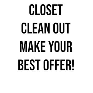 Closet Clean Out Offer